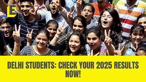 The results portal at edudel.nic.in is now live!