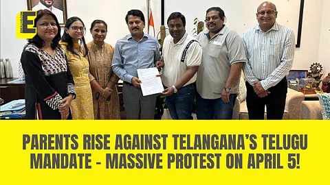 Parents rise against Telangana’s Telugu mandate – Massive protest on April 5!