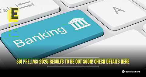 SBI Prelims 2025 results