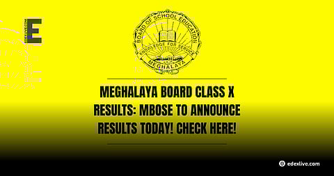 Meghalaya Board class X results