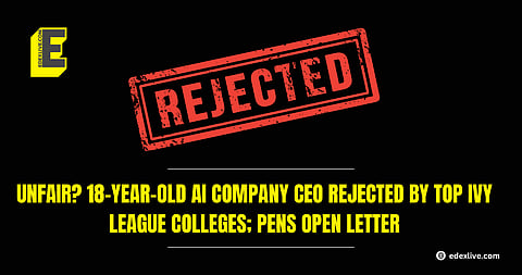18-year-old AI company CEO rejected by top Ivy Leagues