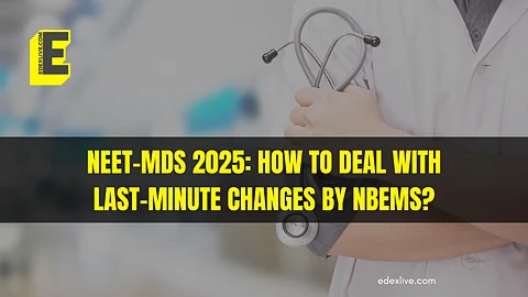 NEET-MDS 2025: Expert shares insights on how to tackle new time-bound sections