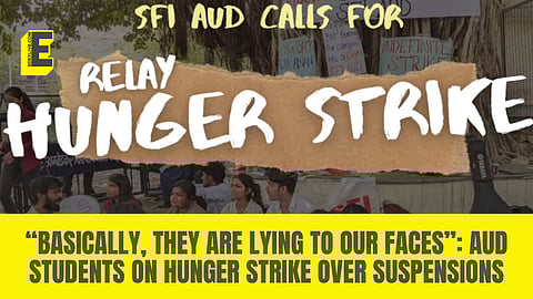 Hunger strike call by SFI AUD