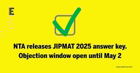  JIPMAT 2025 answer key
