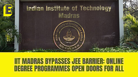This initiative creates an accessible route to prestigious IIT education without requiring the competitive JEE scores.