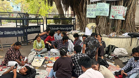 "I was screaming...": AUD students allege intimidation by security guards using snake on Day 27 of hunger strike