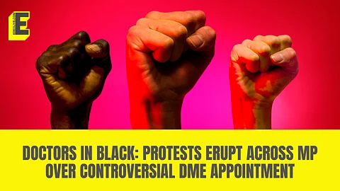Doctors in black: Protests erupt across MP over controversial DME appointment