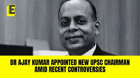 Dr Ajay Kumar appointed new UPSC chairman