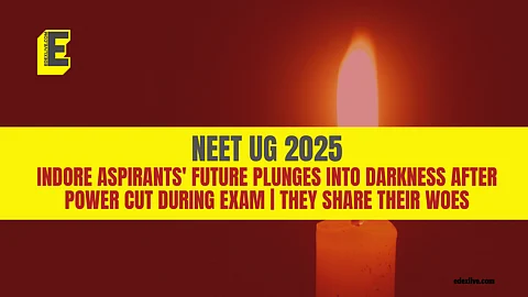 NEET UG 2025: Students suffer in Madhya Pradesh's Indore due to power cut
