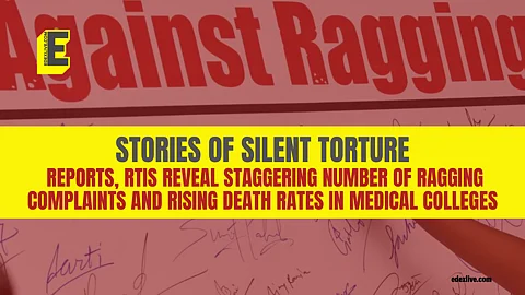 Increase in number of ragging complaints and rising death rates in medical colleges