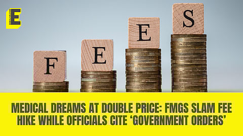 The fee hike has created a stark contrast between what FMGs and Indian Medical Graduates (IMGs) pay for the same services.
