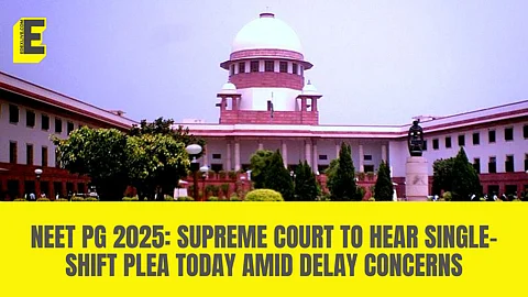 NEET PG 2025: Supreme Court to hear single-shift plea today amid delay concerns