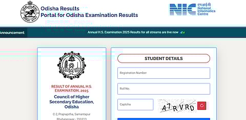 Students can check their CHSE Class 12 results by visiting the official website orissaresults.nic.in or chseodisha.nic.in