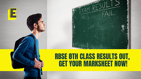 The Rajasthan Board of Secondary Education (RBSE) has officially announced the results for the Class 8 board examinations today, with an impressive overall pass percentage of 96.6%