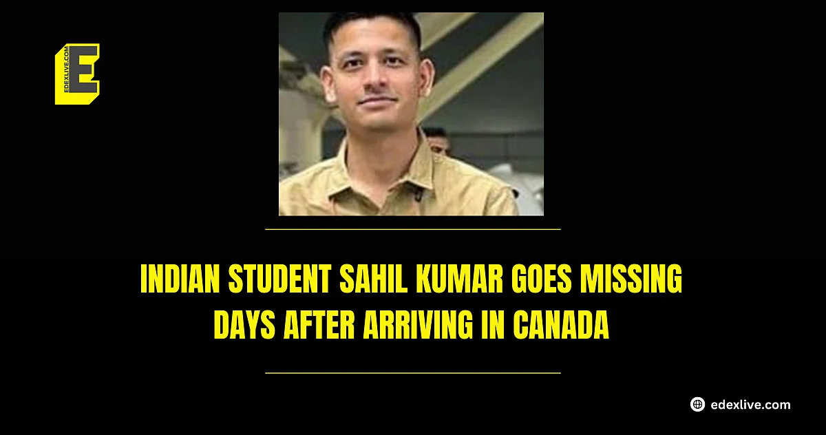 Indian student Sahil Kumar goes missing