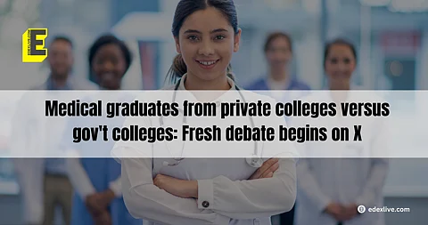 Private medical college vs govt medical college