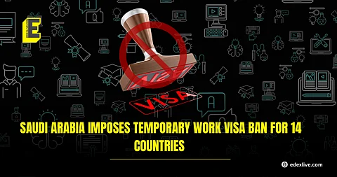 Saudi Arabia imposes temporary work visa ban for 14 countries 