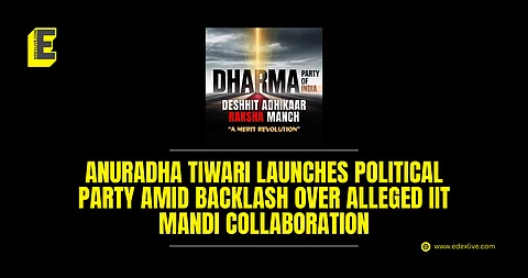 Anuradha Tiwari launches political party amid backlash over alleged IIT Mandi collaboration