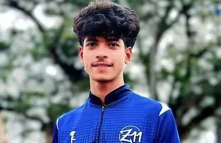 File photo of student Maaz Abdul Rasheed Sanadi