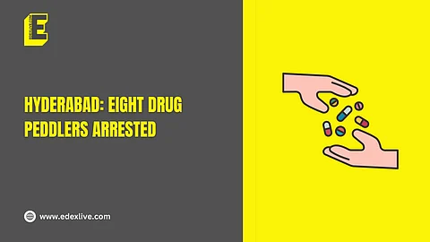 Hyderabad: Eight drug peddlers arrested