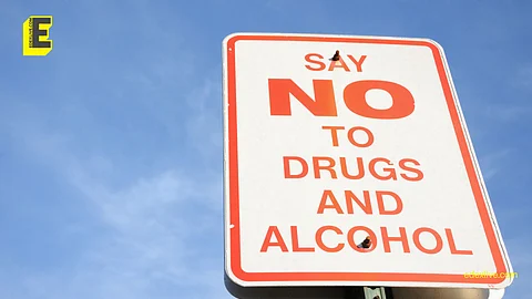 "Say no to drugs, yes to health and a good life”