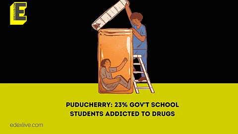 Puducherry: 23% gov't school students addicted to drugs 