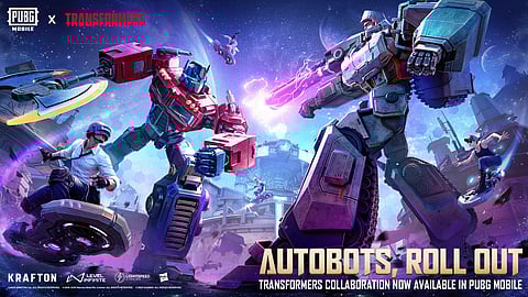 Players can now summon and control Transformers on the battlefield in PUBG Mobile’s 3.9 update

