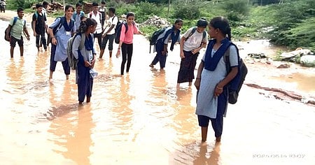 Students risking lives