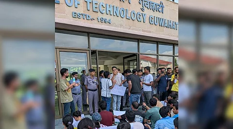 IIT Guwahati protests 