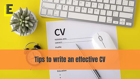 Tips for writing an effective CV