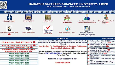 MDSU has issued an advisory for students to thoroughly review all details on their scorecards. 
