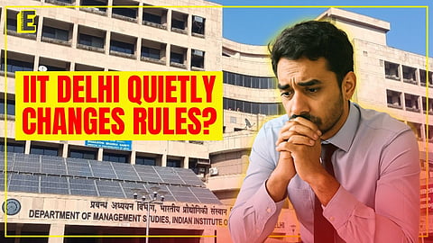 IIT Delhi PhD shocker: Eligibility rules allegedly changed without notice?