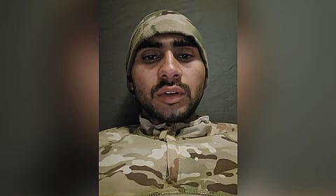 Ajay released a video claiming he was forced into the Russian army and sent to the frontlines.