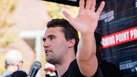 Photo of US conservative political activist Charlie Kirk