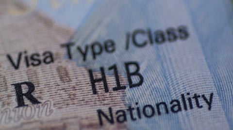 The H-1B is a non-immigrant visa that allows hiring of foreign workers in specialized roles, such as IT, engineering, medicine and science. 