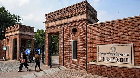 File photo of Delhi University 