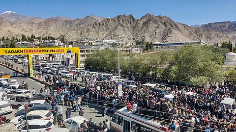 Leh schools reopen upto class 8