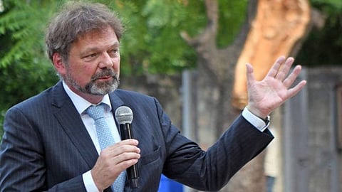 Photo of Philipp Ackermann, the German Ambassador to India