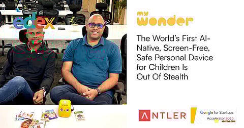Chandramouli K, Venkat Potluri, Co-Founders of MyWonder