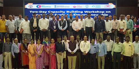 AICTE Chairman Prof T G Sitharam inaugurated the National IDE Bootcamp, a multi-phase training drive for 1,500 education officers across India