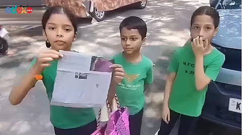 Three Bengaluru kids under 11 launch glue-free paper-bag startup