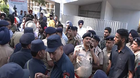 “Go back Chandigarh Police”: Panjab University students tear barricades, storm campus