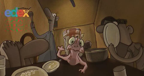 Animated short film Kannimanga