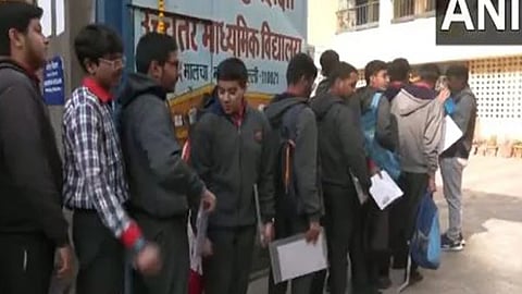 "No need to be nervous": Students confident as CBSE board exams begin for classes 10 and 12