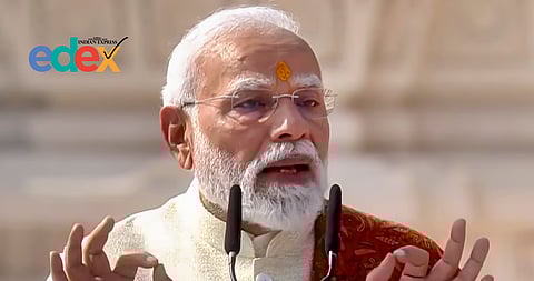 Prime Minister Narendra Modi on the eve of Constitution Day