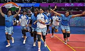Indian women's kabaddi team returns to rousing reception after World Cup triumph