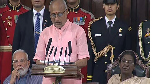 Vice President CP Radhakrishnan hails 'Historic Achievement'