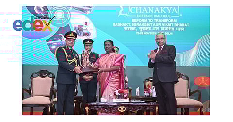 President Murmu at Chanakya Defence Dialogue 2025