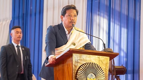 Meghalaya Chief Minister Conrad K Sangma