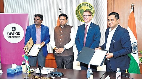 Telangana, Australia ink MoU to set up AI Centre of Excellence